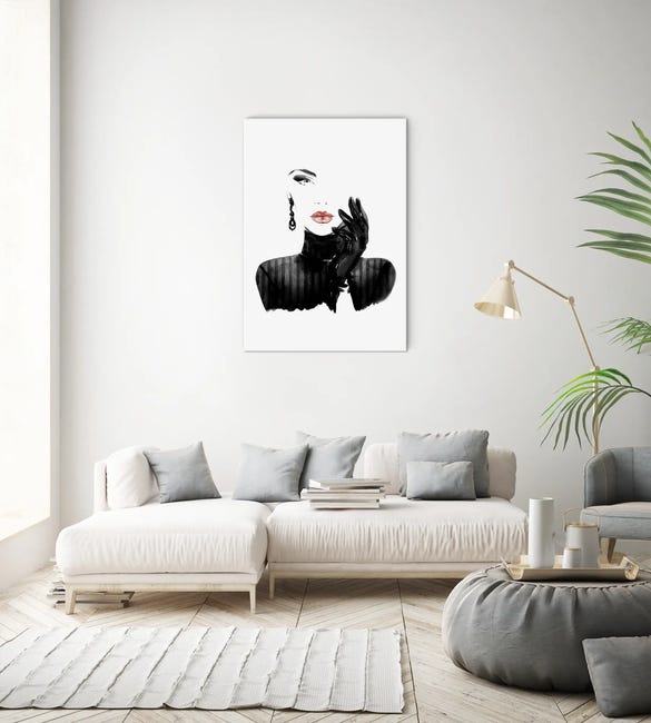 Kanwa Księżyc Kobieta 70 x 100 cm