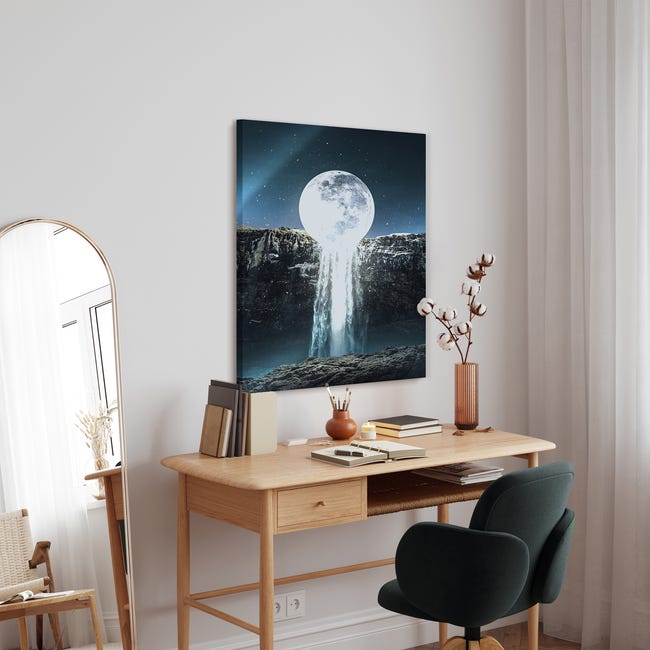 Kanwa Księżyc Wodospad ST636 70 x 100 cm