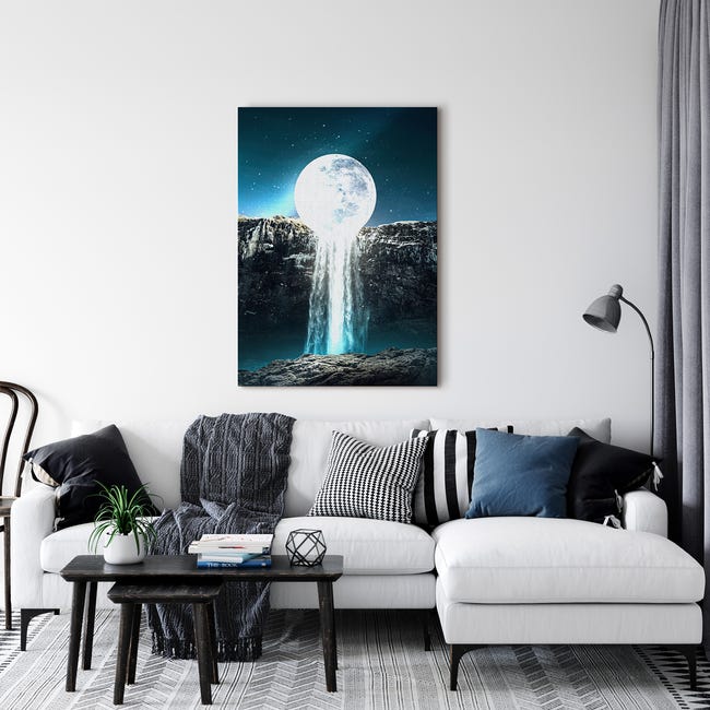 Kanwa Księżyc Wodospad ST636 70 x 100 cm