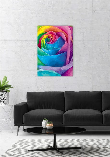 Kanwa Róża 50 x 70 cm