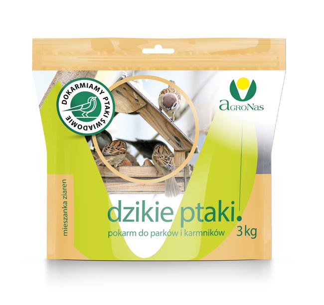 Karma dla ptaków Dzikie ptaki 3kg