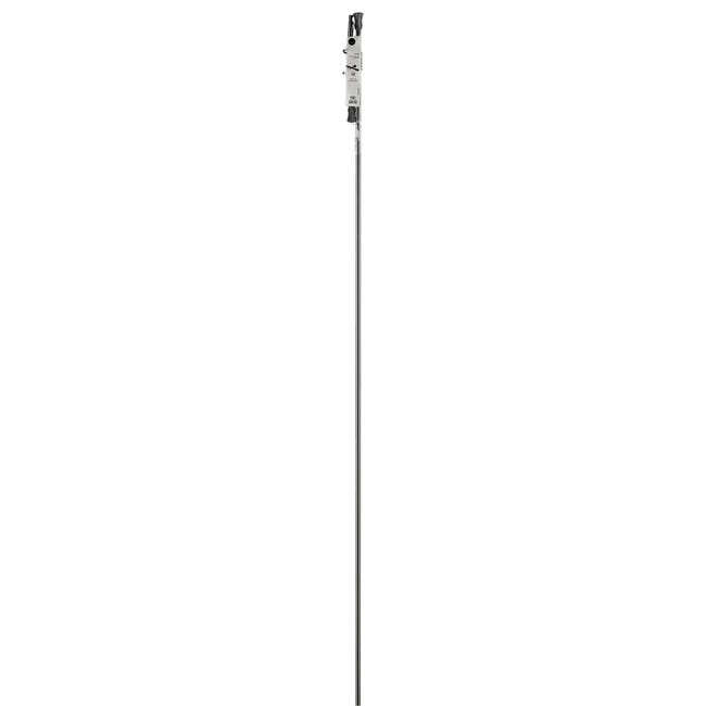 Karnisz Capri 200 cm pojedynczy czarny mat 19 mm Inspire