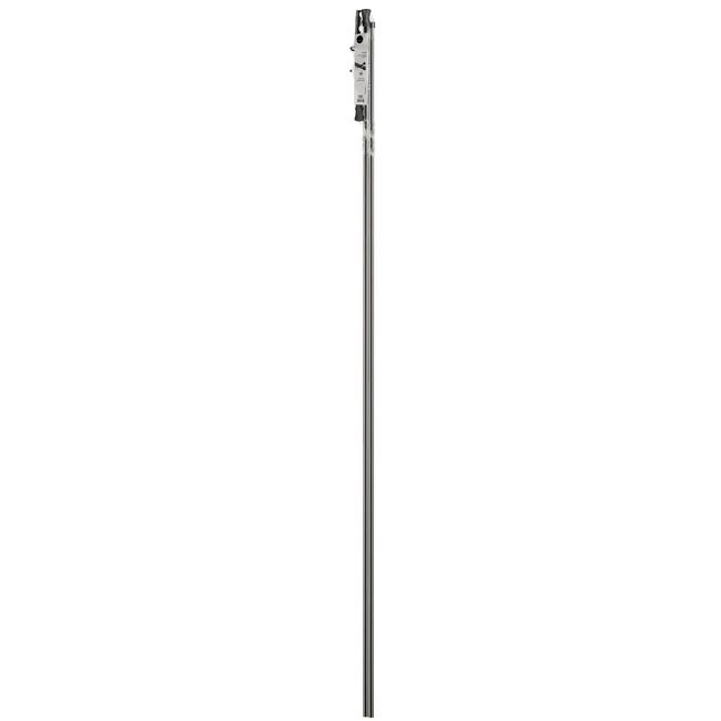 Karnisz Capri 240 cm podwójny czarny mat 19 mm Inspire