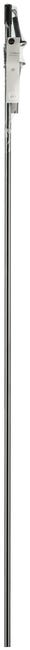 Karnisz Cylinder 240 cm pojedynczy czarny mat 25 mm Inspire