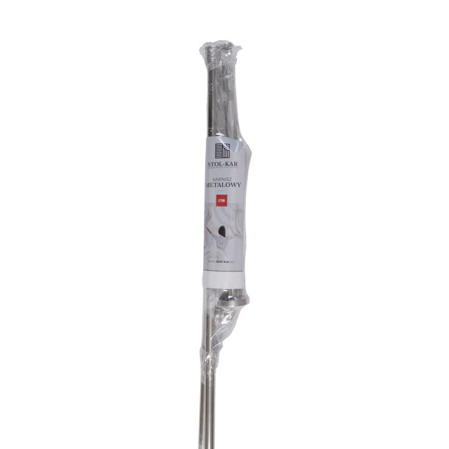 Karnisz Cylinderek 160 cm podwójny nikiel 16 mm Inspire