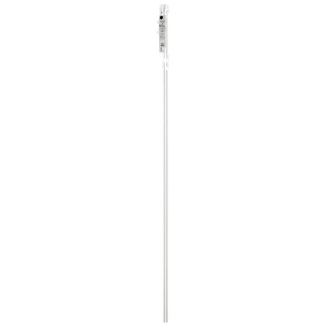 Karnisz Cylinderek 240 cm podwójny chrom 19/16 mm Inspire