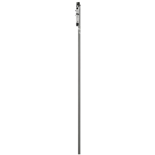 Karnisz Heksagon 160 cm podwójny czarny mat 19 mm Inspire