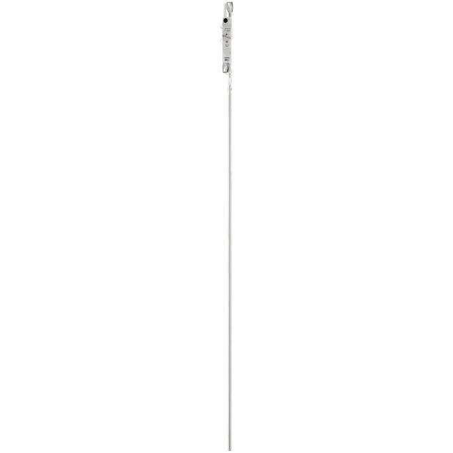 Karnisz Heksagon 160 cm pojedynczy chrom mat 19 mm Inspire