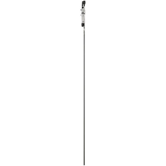 Karnisz Heksagon 300 cm pojedynczy czarny mat 19 mm Inspire