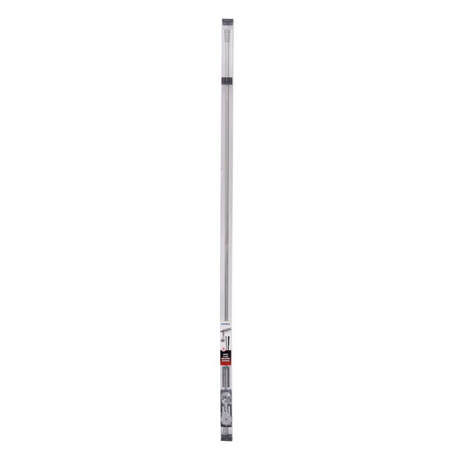 Karnisz Inox 200 cm pojedynczy stal nierdzewna 16 mm