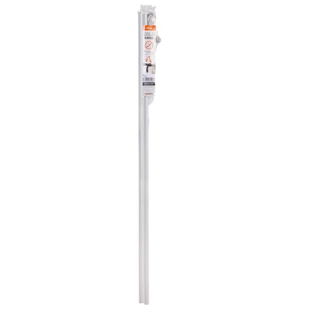 Karnisz Oslo 240 cm podwójny biały 19 mm