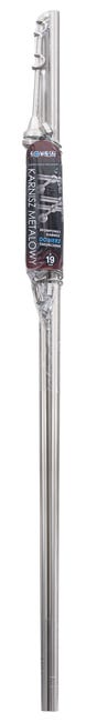 Karnisz Pół-Set 160 cm podwójny chrom satyna 19 mm