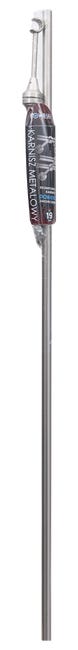 Karnisz Pół-Set 240 cm pojedynczy chrom satyna 19 mm