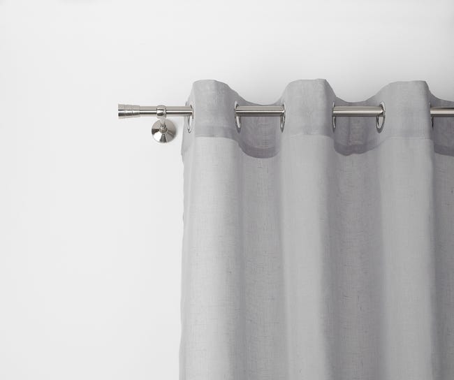 Karnisz Sycylia 160 cm pojedynczy nikiel 19 mm