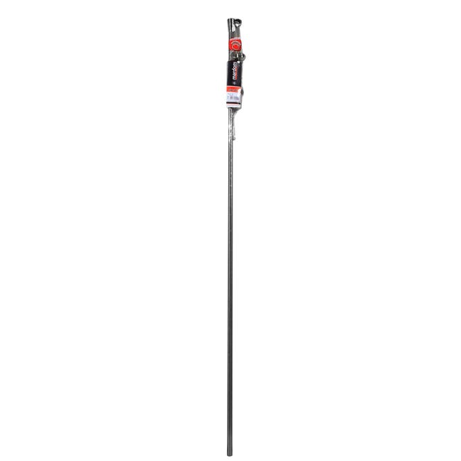 Karnisz Sycylia 240 cm pojedynczy nikiel 19 mm