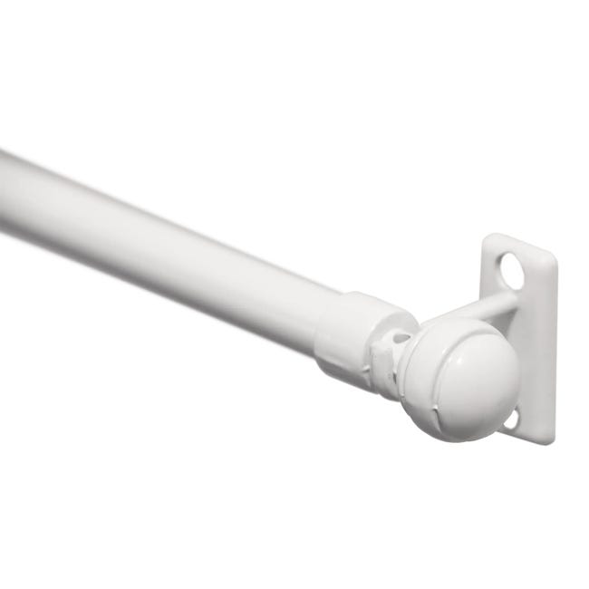 Karnisz mini do zazdrostek Davi 120-200 cm biały