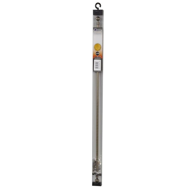 Karnisz mini do zazdrostek Davi 80-120 cm antyczne złoto