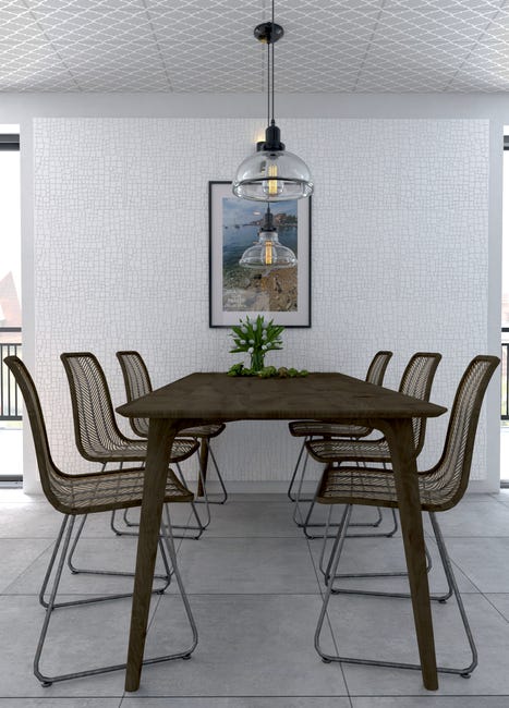 Kaseton z polistyrenu Exclusiv Orient szary 50 x 50 cm 2 m2 8 płyt DMS