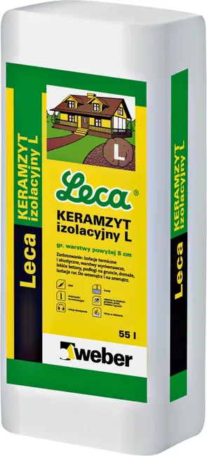 Keramzyt izolacyjny LECA L 55 l WEBER
