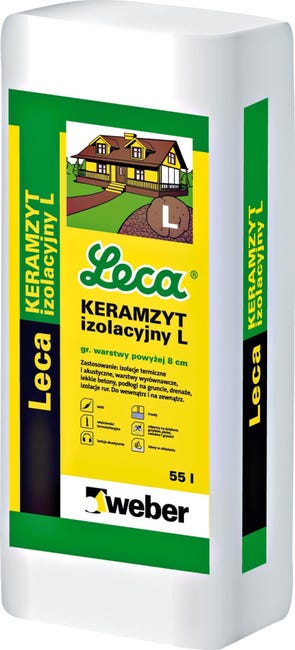 Keramzyt izolacyjny LECA L 55 l WEBER