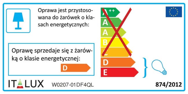 Kinkiet ANABELLA chrom G9 ITALUX