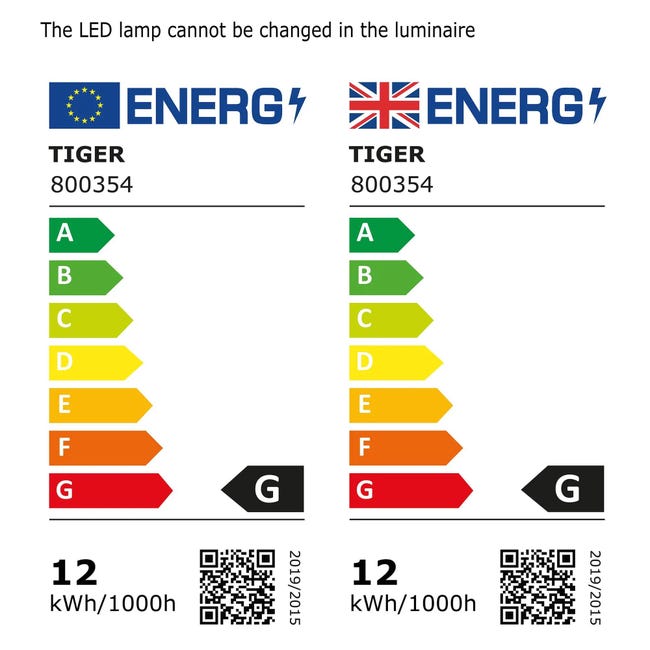 Kinkiet Ancis chrom 60 cm LED Tiger