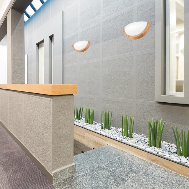 Kinkiet Anello Wall dąb E27 Lamkur