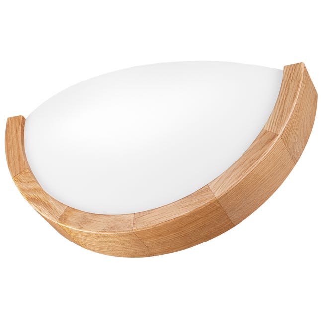 Kinkiet Anello Wall dąb E27 Lamkur