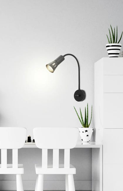 Kinkiet Arena czarny E14 Candellux