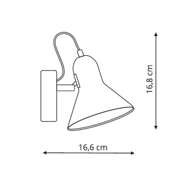 Kinkiet Astama biały E27 Light Prestige