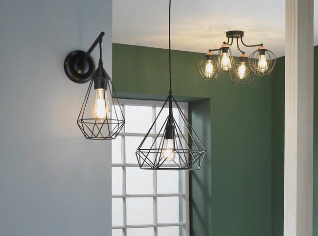 Kinkiet BYRON czarny E27 INSPIRE