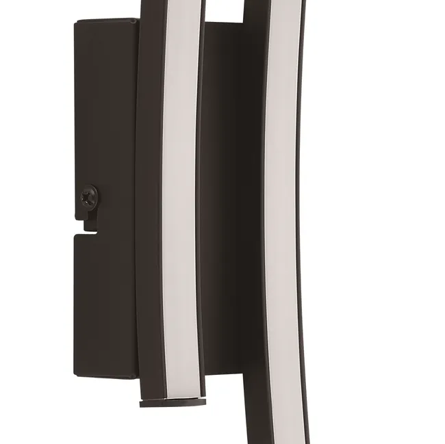 Kinkiet Beryl czarny 600 lm LED Inspire