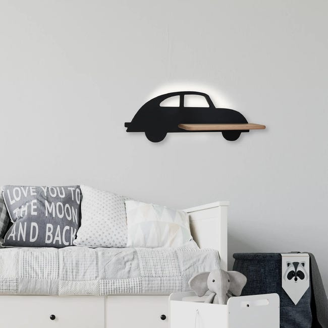 Kinkiet Car czarny LED Candellux