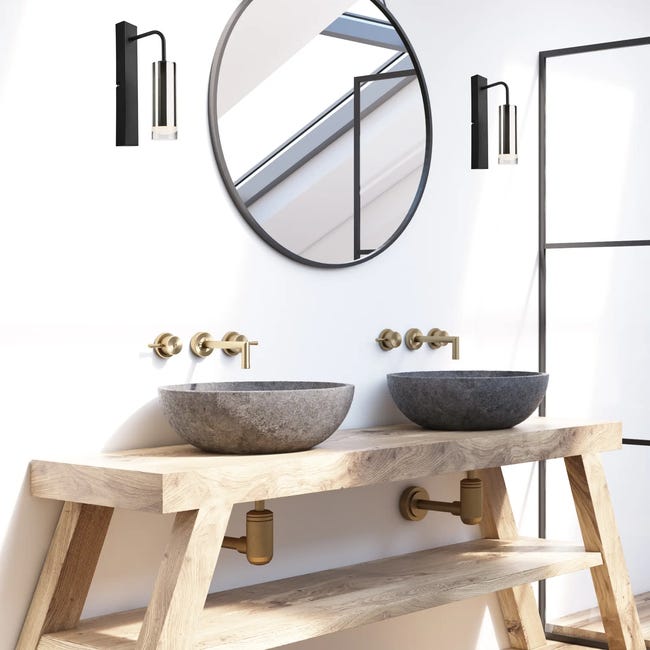 Kinkiet Diego chrom E27 Lamkur