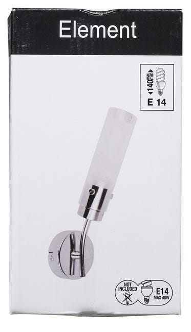 Kinkiet ELEMENT chrom E14