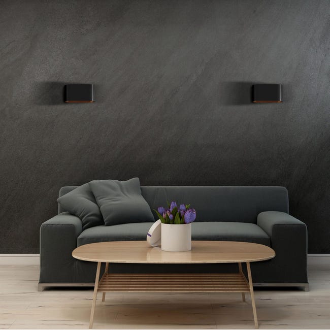 Kinkiet Elissa czarno-złoty G9 Goldlux