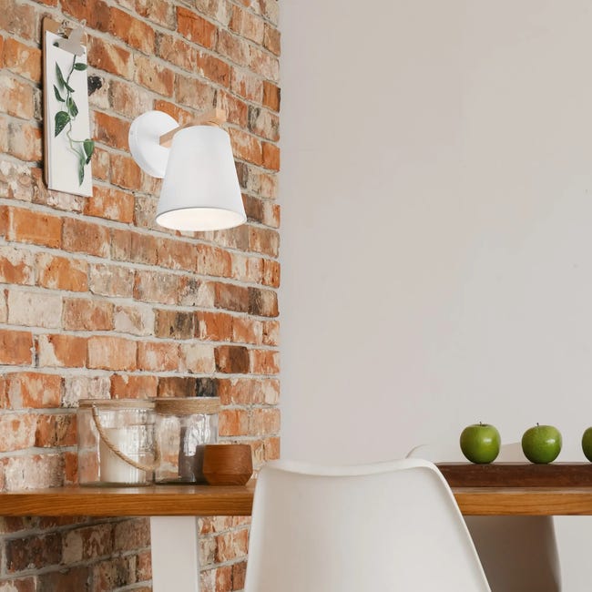 Kinkiet Ellie biały E27 Lamkur