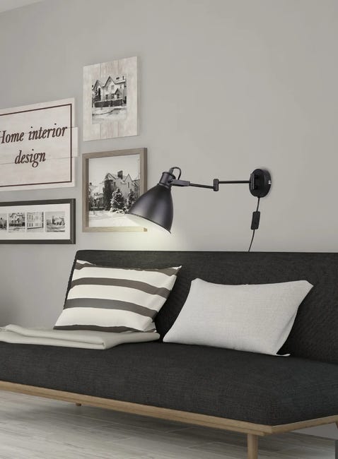 Kinkiet Espera czarny E27 Candellux