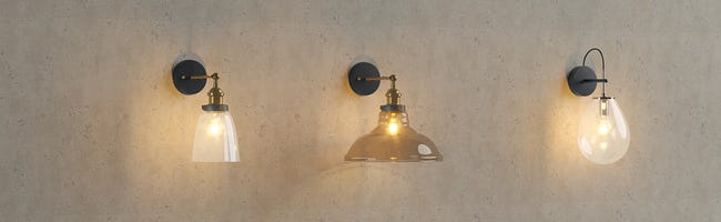Kinkiet FONDI transparentny E14 LIGHT PRESTIGE