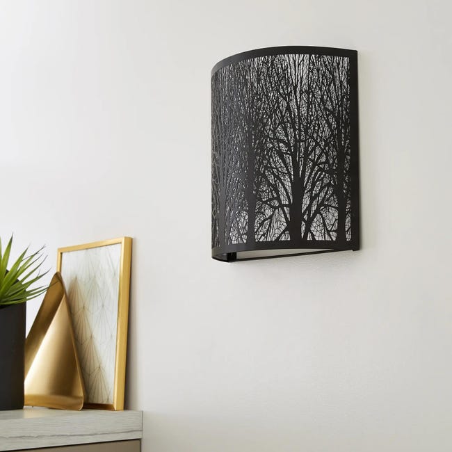 Kinkiet FOREST czarny E14 INSPIRE