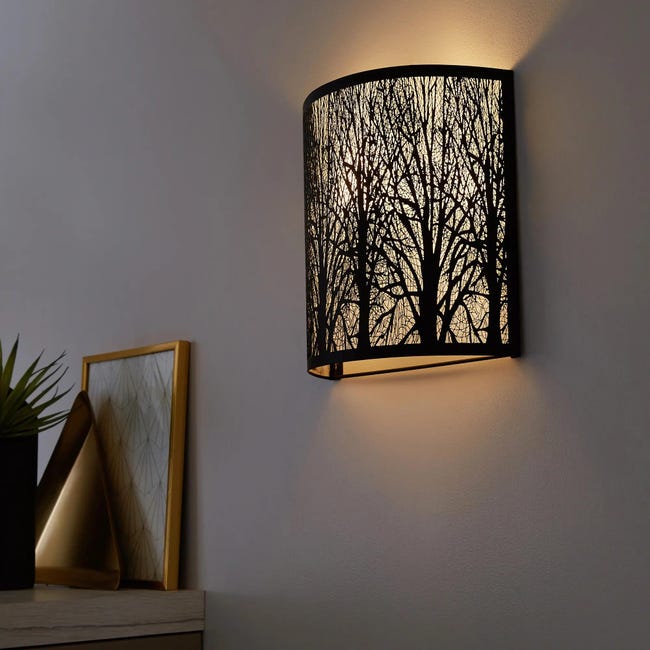 Kinkiet FOREST czarny E14 INSPIRE