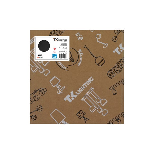 Kinkiet Luna czarny 4 x G9 Tk Lighting