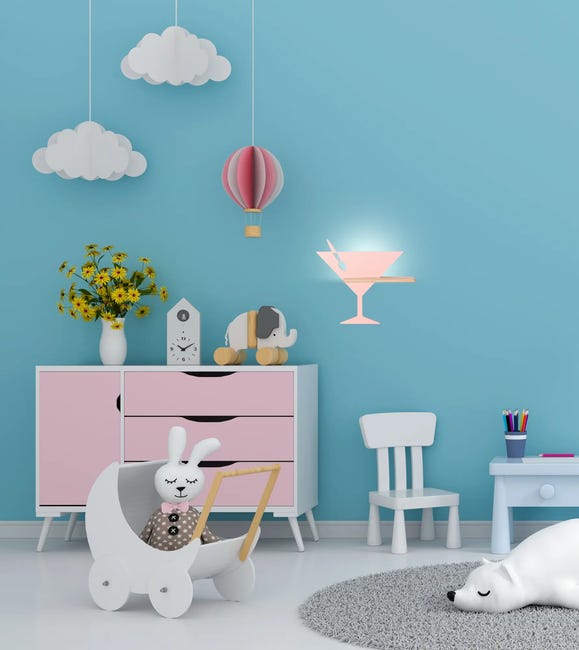 Kinkiet Piccolo różowy 200 lm LED Candellux