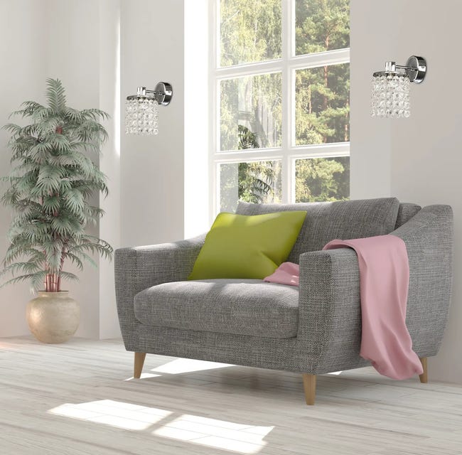 Kinkiet Roki srebrny G9 Candellux