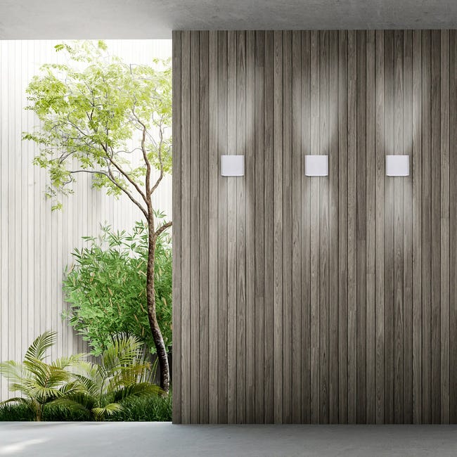 Kinkiet Sapri IP54 biały 400 lm LED Light Prestige