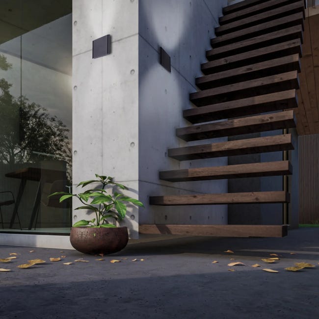 Kinkiet Sapri IP54 biały 400 lm LED Light Prestige