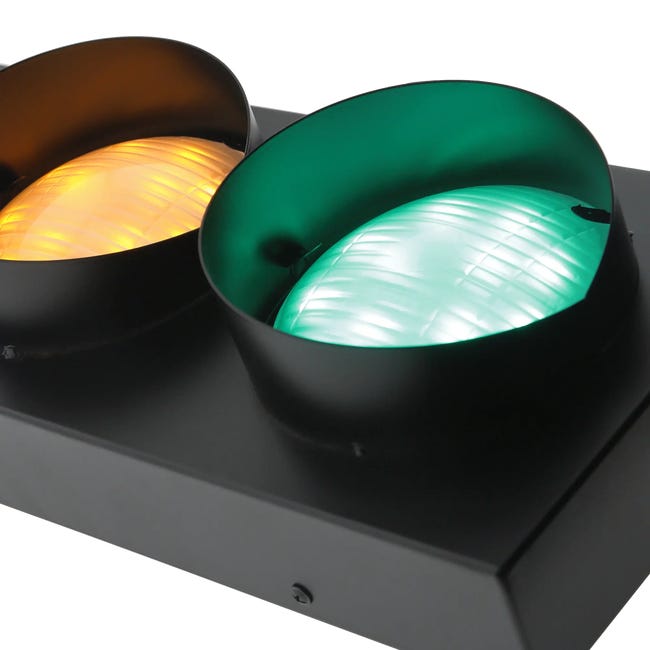Kinkiet Street czarny LED Abigali