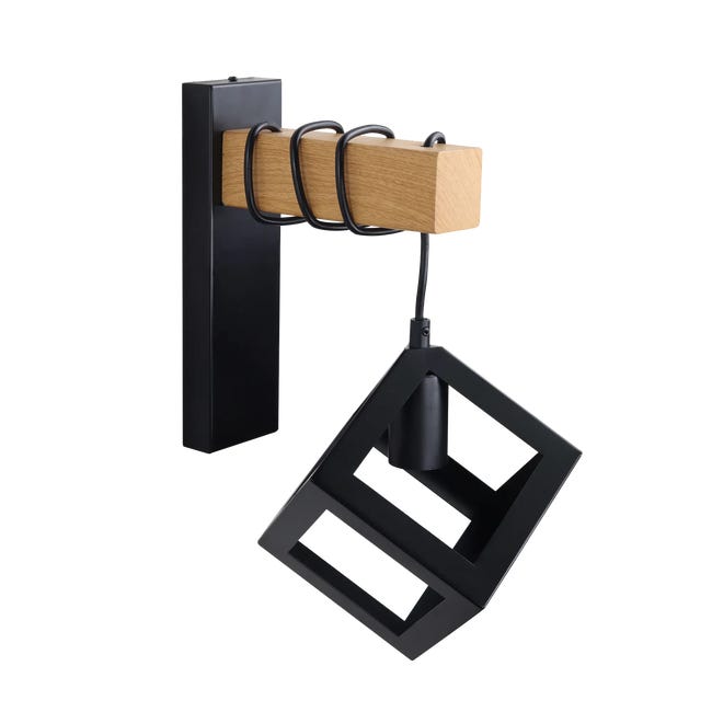 Kinkiet Sweden czarny E27 Il Mio