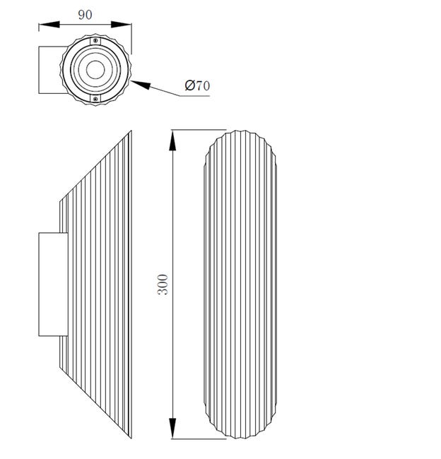 Kinkiet Tokio czarny 2 x GU10 Light Prestige