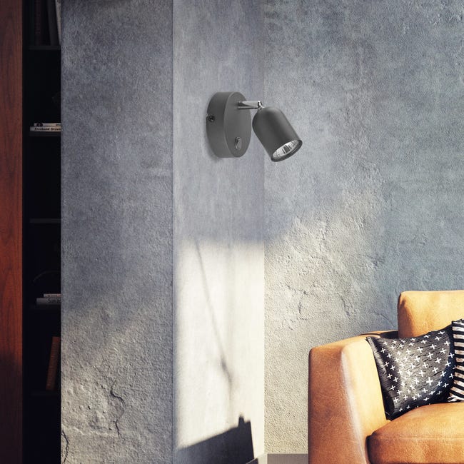 Kinkiet Top szary GU10 Tk Lighting